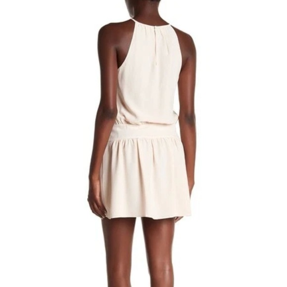 Joie Ariadna 100% Silk Drop Waist Mini Dress Size 8 Feminine Lightweight - Picture 2 of 11